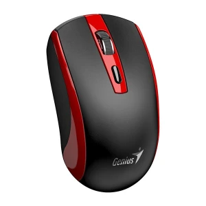 Genius ECO-8150 Mysz bezprzewodowa, czarno-czerwona, 1200DPI (31030045401)