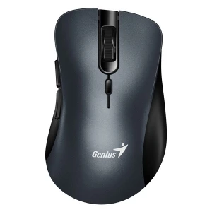 Genius Ergo 8100S Mysz bezprzewodowa, metaliczna szara, 1600DPI (31030040401)