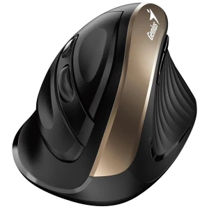 Genius Ergo 8250S Mysz bezprzewodowa, czarno-złota, 1600DPI (31030031400)