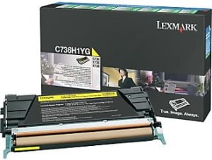 Lexmark Oryginał C736H1YG - Toner Yellow