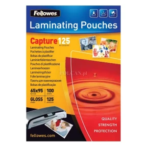 Fellowes folie do laminowania | 125 mic | 65x95mm | 100szt. (5306702)