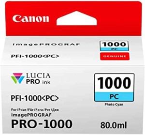 Tusz Canon Oryginał PFI-1000PC (0550C001) PhotoCyan