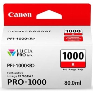 Tusz Canon Oryginał PFI-1000R (0554C001) Red