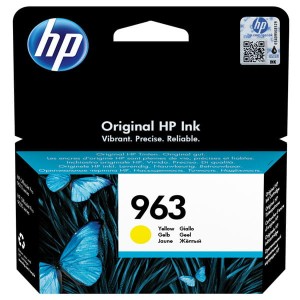 Tusz Hewlett-Packard Oryginał 963 do OfficeJet Pro 9013, 9023 (3JA25AE) Yellow
