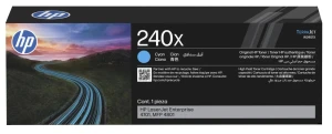 Toner HP Oryginał do Color LaserJet Enterprise 4701dw, 4801f 240X TerraJet | 6,9tys. (W2401X) Cyan