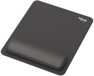 Podkładka pod mysz i nadgarstek Fellowes Breyta - czarna (100142555)