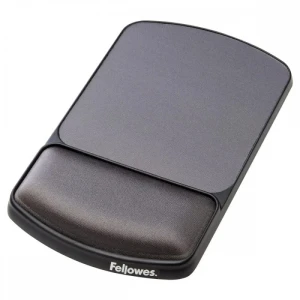 Podkładka żelowa Fellowes PREMIUM pod mysz i nadgarstek (czarna) (9374001)