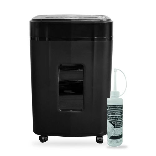 Niszczarka ścinkowa z podajnikiem automatycznym Verotech VS-145AF + olej 250ml GRATIS