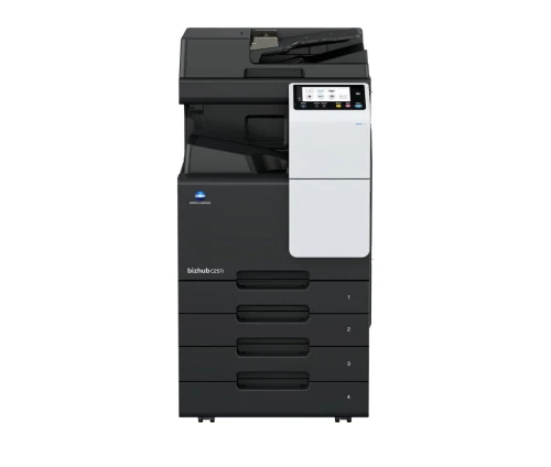 Nowa Kserokopiarka Konica-Minolta Bizhub c257i (ACVD021) + DF633 (podajnik) + PC218 (2 dodatkowe szuflady) + Tonery !!