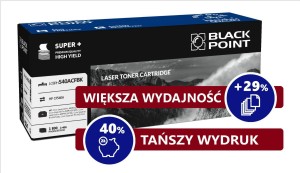 [LCBPH540ACFBK] Toner Black Point Color (HP CF540A) black