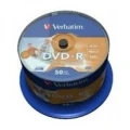 Verbatim DVD-R(50-Pack)Spindle/Inkjet Printable/16x/4.7GB (43533)