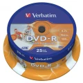 Verbatim DVD-R Printable Cake x16 25szt. (43538)