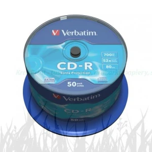 Płyta Verbatim CD-R 52x 700MB 50P CB DL Ex Prot (43351)