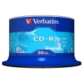 Płyta Verbatim CD-R 52x 700MB 50P CB DL Ex Prot (43351)