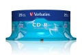 Płyta Verbatim CD-R 52x 700MB 25P CB DL Ex Prot (43432)