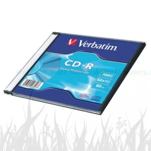 Płyta Verbatim CD-R 52x 700MB 1 szt. SL DL Ex Prot (43347)