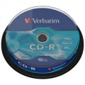 Płyta Verbatim CD-R 52x 700MB 10P CB DL Ex Prot (43437)