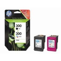 Hewlett-Packard Oryginał CN637EE - Tusz (Nr.300 Bk+Col) Color(CMYBk)