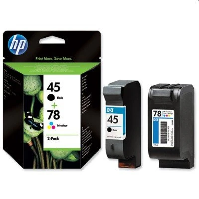 Tusze Oryginalne HP 45 + 78 (SA308AE) (komplet)