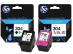KOMPLET TUSZY HP 304 CZARNY + KOLOR 2620 2630 3720