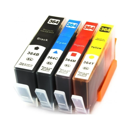 TUSZE DO HP 364 XL CHIP KOMPLET 5520/B110A/3070