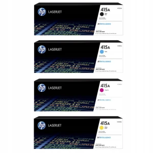 4x org. HP 415A CMYK W2030A W2031A W2032A W2033A CMYK