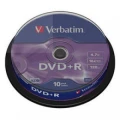 VERBATIM DVD+R(10-Pack)Spindle/General Retail/16x/4.7GB 43498