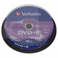 VERBATIM DVD+R(10-Pack)Spindle/General Retail/16x/4.7GB 43498