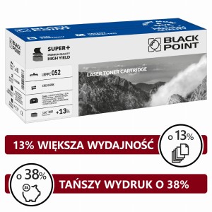 [LBPPC052] Toner Black Point S+ (Canon CRG-052BK)