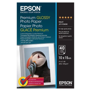 Papier Epson Premium Glossy Photo 10x15 (40 ark.), 255g/m2 - C13S042153