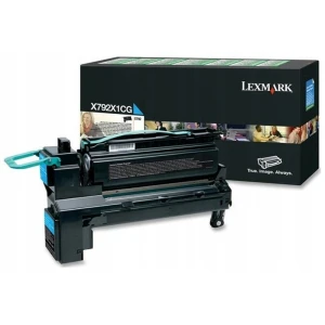 Toner Lexmark Oryginał X792X1CG Cyan