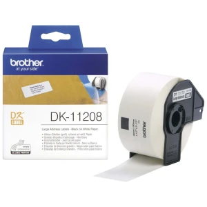Etykiety Brother DK11208 papierowe 38x90 mm 400 szt.