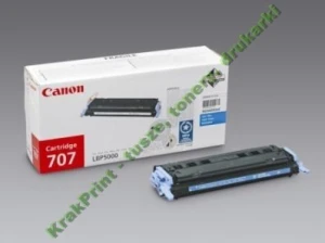Toner Canon CRG707C do LBP-5000/5100 | 2 000 str. (9423A004AA) Cyan