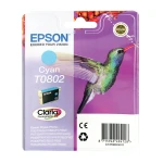 Tusz Epson Oryginał T0802 (C13T08024010 C13T08024011) Cyan