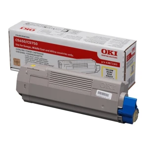 Toner do Oki C5650/5750 | 2tys. (43872305) Yellow