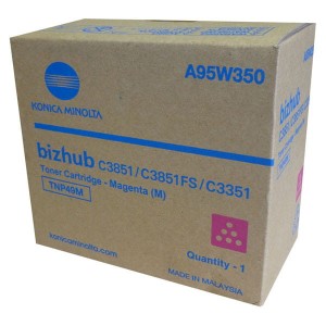 Toner Konica-Minolta do Bizhub C3351/C3851... | TNP49M | 12tys.(A95W350) Magenta