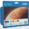 Brother Oryginał LC-1100HYVALBP - Tusz Color(CMYBk)