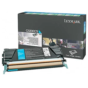 Lexmark Oryginał C5200CS - Toner Cyan