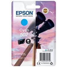Tusz Epson do Expression Home XP-5100 | Nr.502 | 165str. (C13T02V24010) Cyan