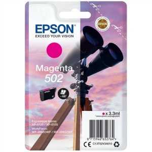 Tusz Epson do Expression Home XP-5100 | Nr.502 | 165str. (C13T02V34010) Magenta