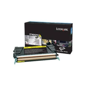 Toner Lexmark Oryginał X746A3YG Yellow