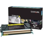 Toner Lexmark Oryginał X746A1YG Yellow