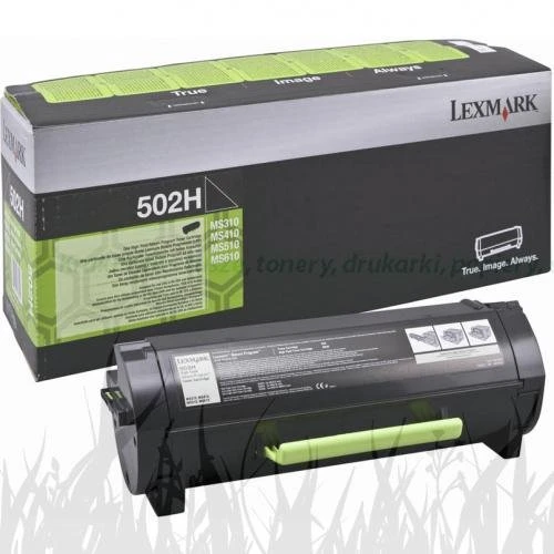 Toner Lexmark Oryginał 502H (50F2H00/50F2H0E) Black -> sprawdź 24B6829