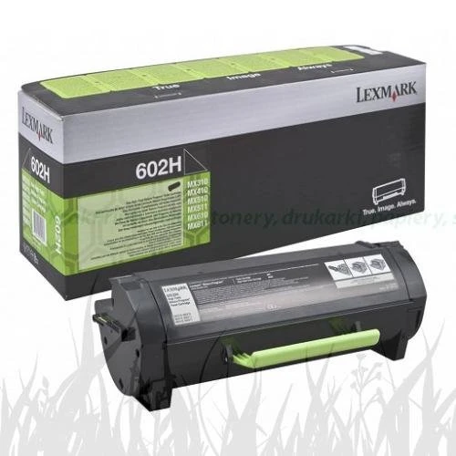 Toner Lexmark Oryginał 602H (60f2h00/60F2H0E/60F0HA0) Black