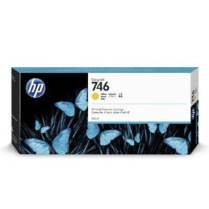 Tusz Hewlett-Packard do DesignJet Z6 24, Z9+ 24... |Nr. 746 | 300ml (P2V79A) Yellow