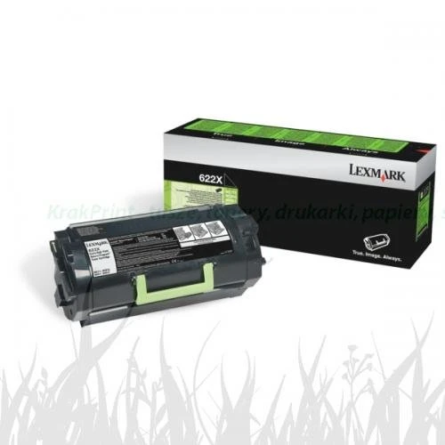 Toner Lexmark Oryginał 622XE (62D2X0E) Black
