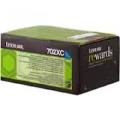 Toner Lexmark Oryginał 702XC (70C2XC0) Cyan