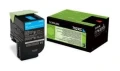 Toner Lexmark Oryginał 702XC (70C2XC0) Cyan