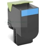 Kaseta z tonerem Lexmark 802XCE do CX-510 | 4 000 str. (80C2XC0/80C2XCE) Cyan