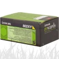 Kaseta z tonerem Lexmark 802XYE do CX-510 | 4 000 str. (80C2XY0/80C2XY0/80C2XYE) Yellow